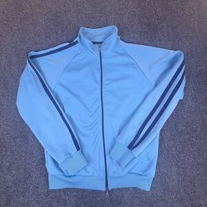 Blue Collar Ethic Track Jacket Mens Large Raglan Sleeve Full Zip‎ Activewear